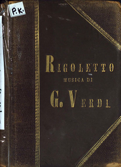 Rigoletto - ноты