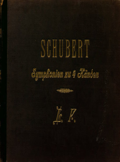 Symphonien von Franz Schubert - ноты