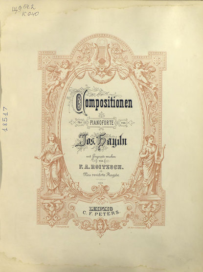 Compositionen fur Pianoforte v. Jos. Haydn - ноты