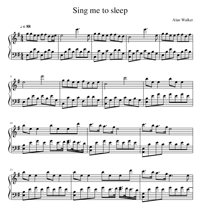 sing me to sleep 