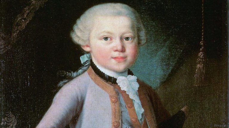 Моцарт в 7 лет
