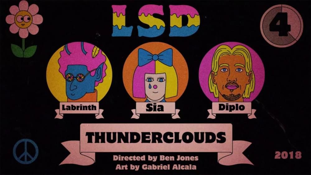 скачать ноты LSD - Thunderclouds (ft Sia, Diplo & Labrinth) 